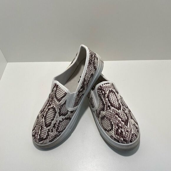 SOHO Girls Faux Snakeskin Embossed Slip Ons ~ Women’s Size 10 ~ Style Jerry-2 - Picture 4 of 9